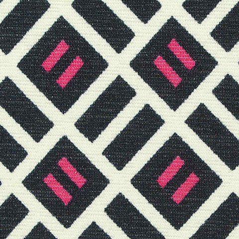 Pink Squares Jersey Knit