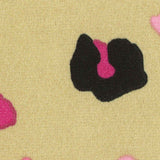 Tan Leopard Linen-Look — texture