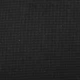 100% Polyester Knit Fabric, 277 gsm, 63 cm — Black