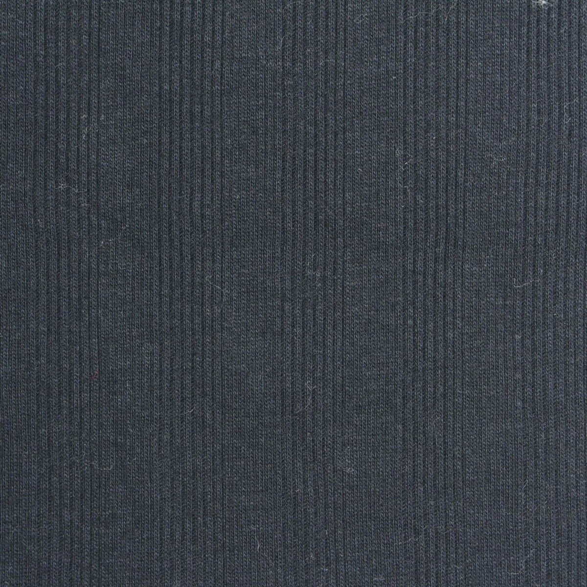 100% Cotton Rib Knit Fabric, 160 gsm, 145 cm — Navy