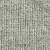 Grey Heather Interlock Knit, Poly-Viscose — texture