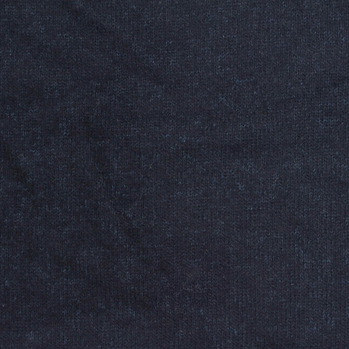 Dark Blue Marl Chunky Knit, Poly-Viscose, 260 gsm