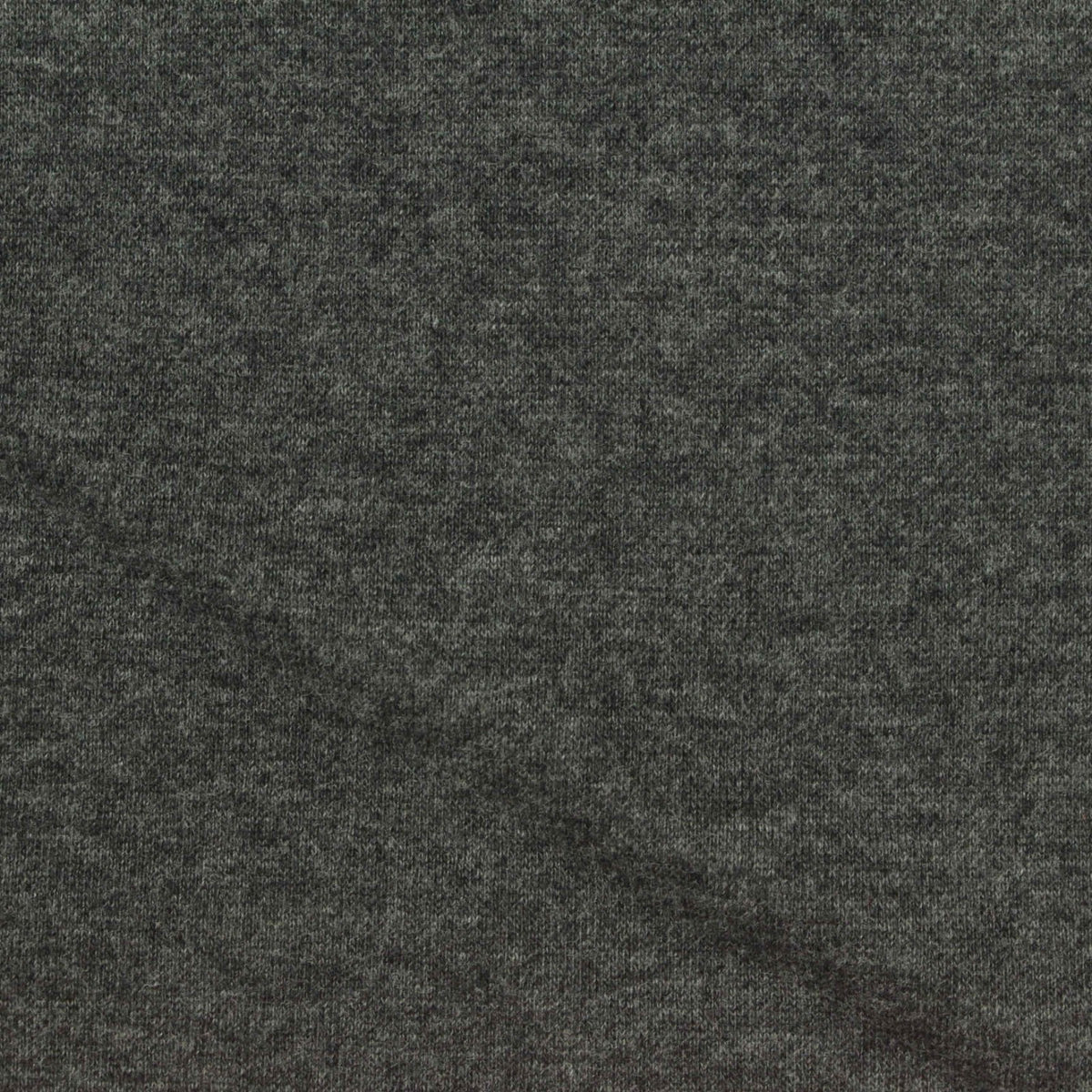 Dark Grey Marl Fleece, Poly-Cotton