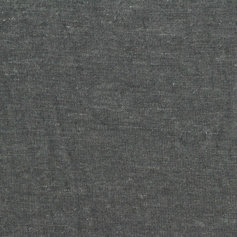 Dark Grey Marl Jersey Knit, Poly-Viscose, 180 gsm, 152 cm
