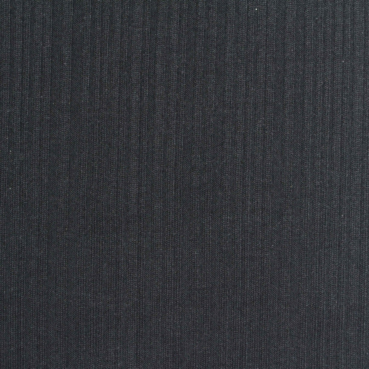 Polyester Viscose Stretch Rib Knit Fabric, 230 gsm, 140 cm — Grey