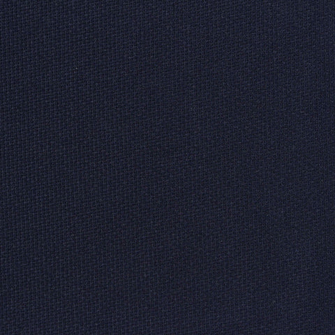 100% Polyester Interlock Knit Fabric, 180 gsm, 155 cm — Navy