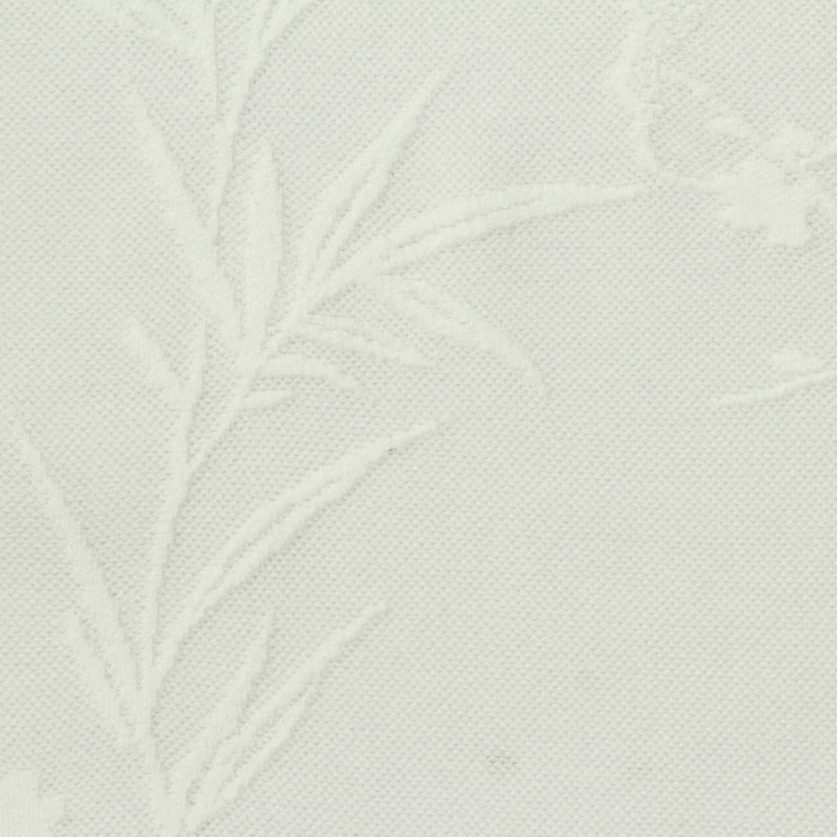 White Tone-on-Tone Jacquard, Polyester, 180 gsm, 160 cm