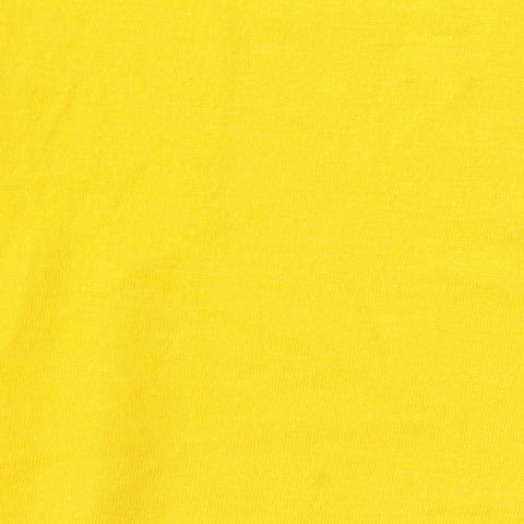 100% Polyester Jersey Knit Fabric, 140 gsm, 160 cm — Yellow