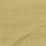 Khaki Textured-Band Jersey Knit, Cotton