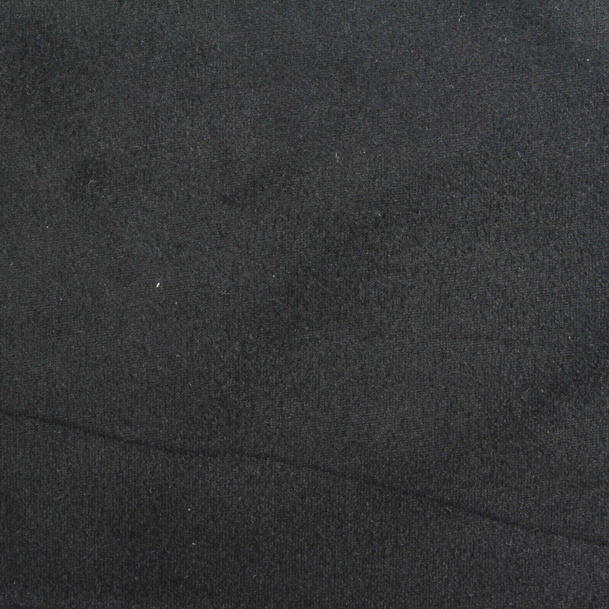 Polyester Stretch Faux Suede Fabric, 330 gsm, 153 cm — Black