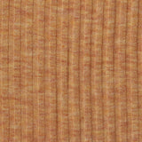 Orange Marl Rib Knit, Polyester