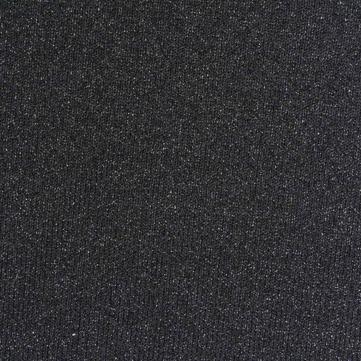 Dark Grey Marl Rib Knit, Nylon-Poly