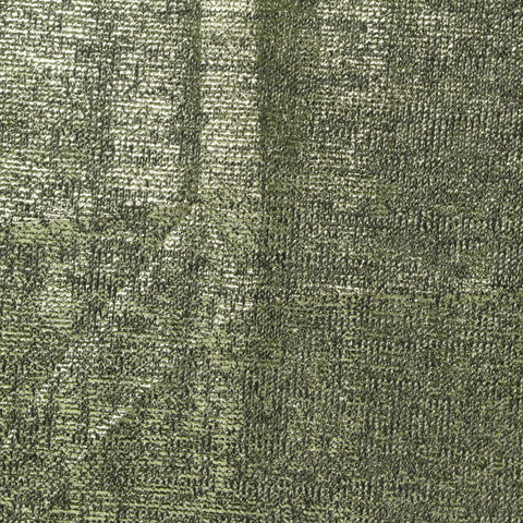 Olive Marl Jersey Knit, Polyester, 175 gsm