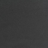 Acetate Polyester Stretch Interlock Knit Fabric, 190 gsm, 155 cm — Black