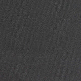 Acetate Polyester Stretch Interlock Knit Fabric, 190 gsm, 155 cm — Black — texture