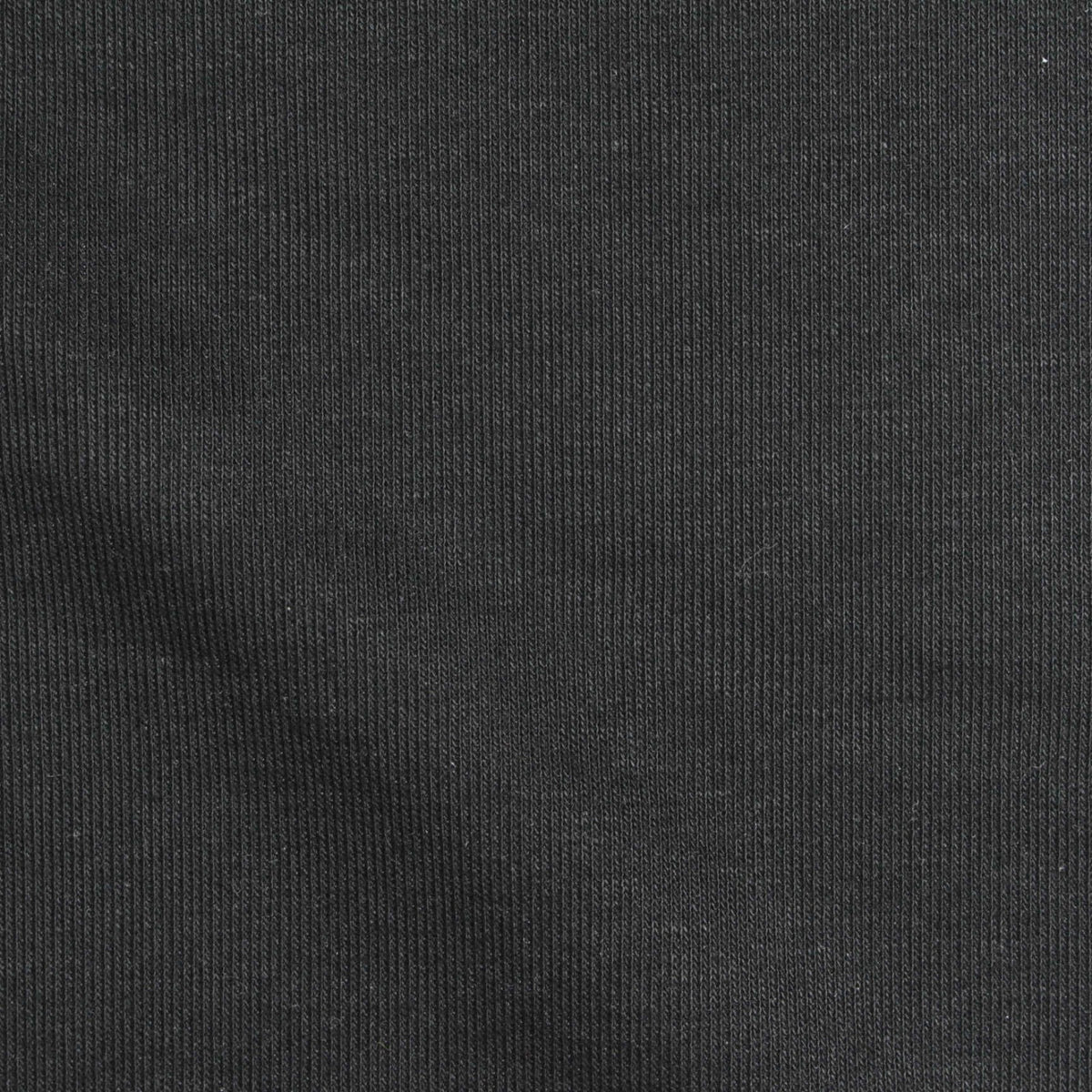 Interlock Knit Fabric, 240 gsm, 170 cm — Black