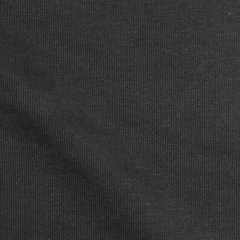 Interlock Knit Fabric, 240 gsm, 170 cm — Black