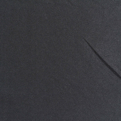 Polyester Acetate Stretch Interlock Knit Fabric, 200 gsm, 155 cm — Grey