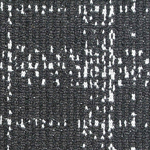 White Grid Bouclé, Polyester