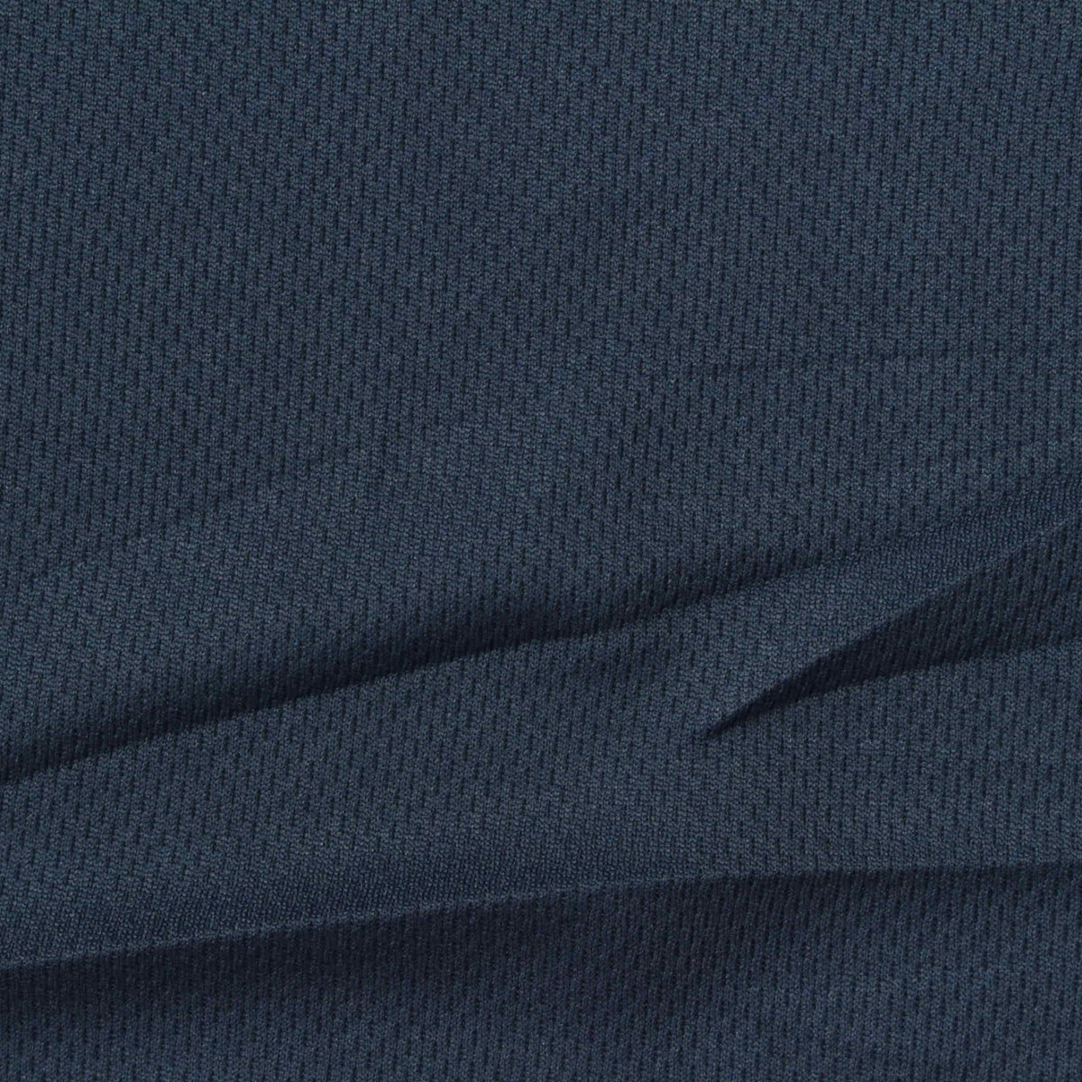 100% Polyester Birdseye Knit Fabric, 145 gsm, 162 cm — Navy