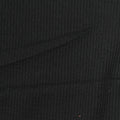 Plaid Polyester Stretch Interlock Knit Fabric, 190 gsm, 150 cm — Black