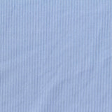 Polyester Viscose Stretch Rib Knit Fabric, 160 gsm, 140 cm — Blue