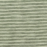 Dark Green Stripes Jersey Knit, Cotton-Poly