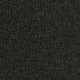 Dark Grey Heather Rib Knit, Poly-Viscose