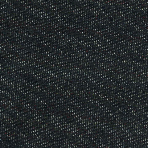 Navy Marl French Terry, Poly-Cotton, 320 gsm