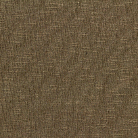 Brown Marl Crepe, Cotton-Poly