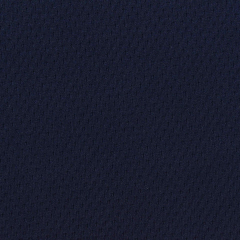 100% Polyester Birdseye Knit Fabric, 140 gsm, 150 cm — Navy