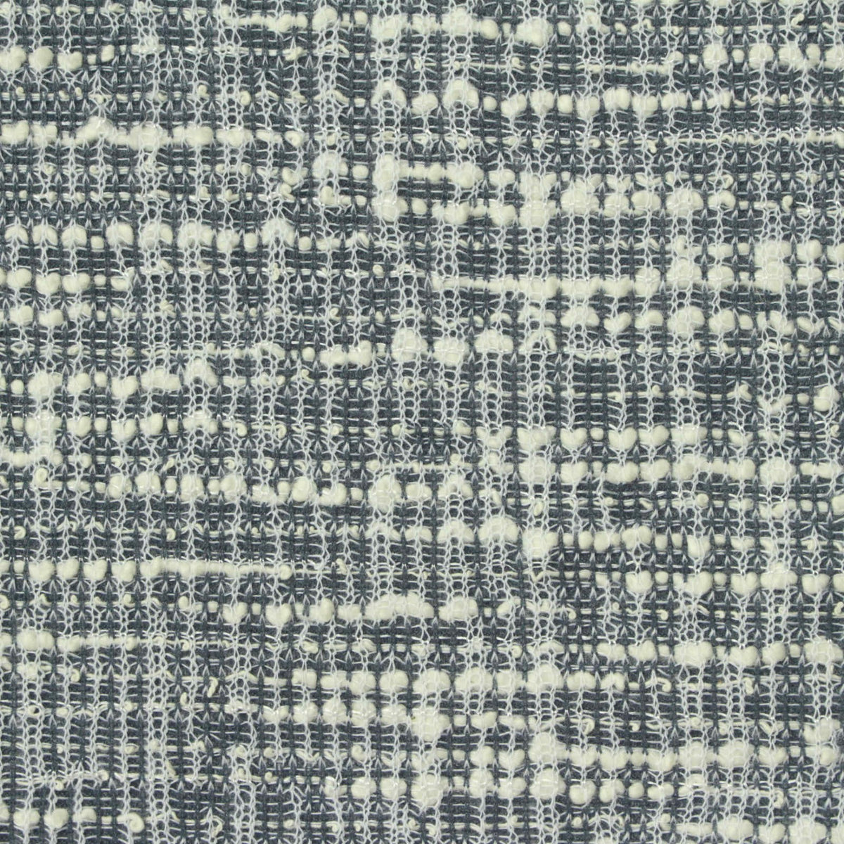 Jacquard Polyester Cotton Interlock Knit Fabric, 200 gsm, 155 cm — Grey