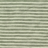 Cream Stripes Jersey Knit, Cotton-Poly