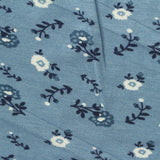 White Floral Jersey Knit, Modal