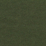 Polyester Cotton Rib Knit Fabric, 260 gsm, 185 cm — Green — texture