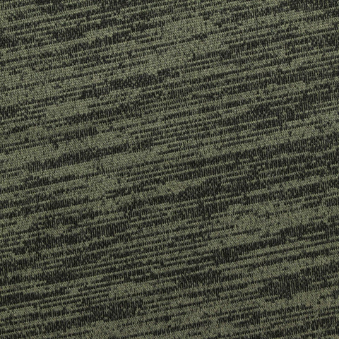 Olive Marl Interlock Knit, Polyester, 230 gsm