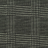 Black Houndstooth Jacquard, Poly-Viscose