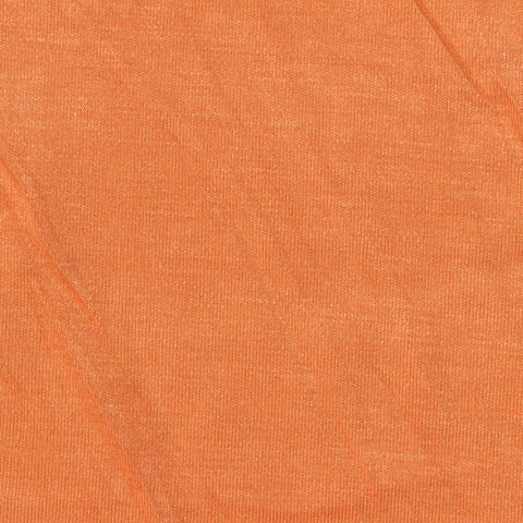 Orange Marl Jersey Knit, Viscose-Poly, 220 gsm