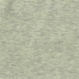 Light Grey Heathered-Marl Rib Knit, Poly-Cotton