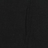 Polyester Cotton Scuba Knit Fabric, 280 gsm, 165 cm — Black