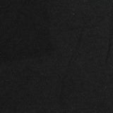 Brushed Polyester Viscose Stretch Chunky Knit Fabric, 197 gsm, 200 cm — Black