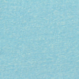 Light Blue Marl Rib Knit, Poly-Cotton