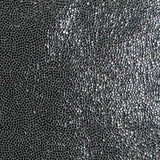 Black Dots Interlock Knit, Polyester — texture