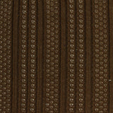 Brown Openwork Pointelle Knit, Polyester