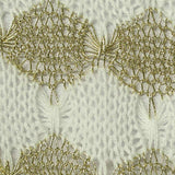 Gold Openwork Pointelle Knit, Metallic — texture