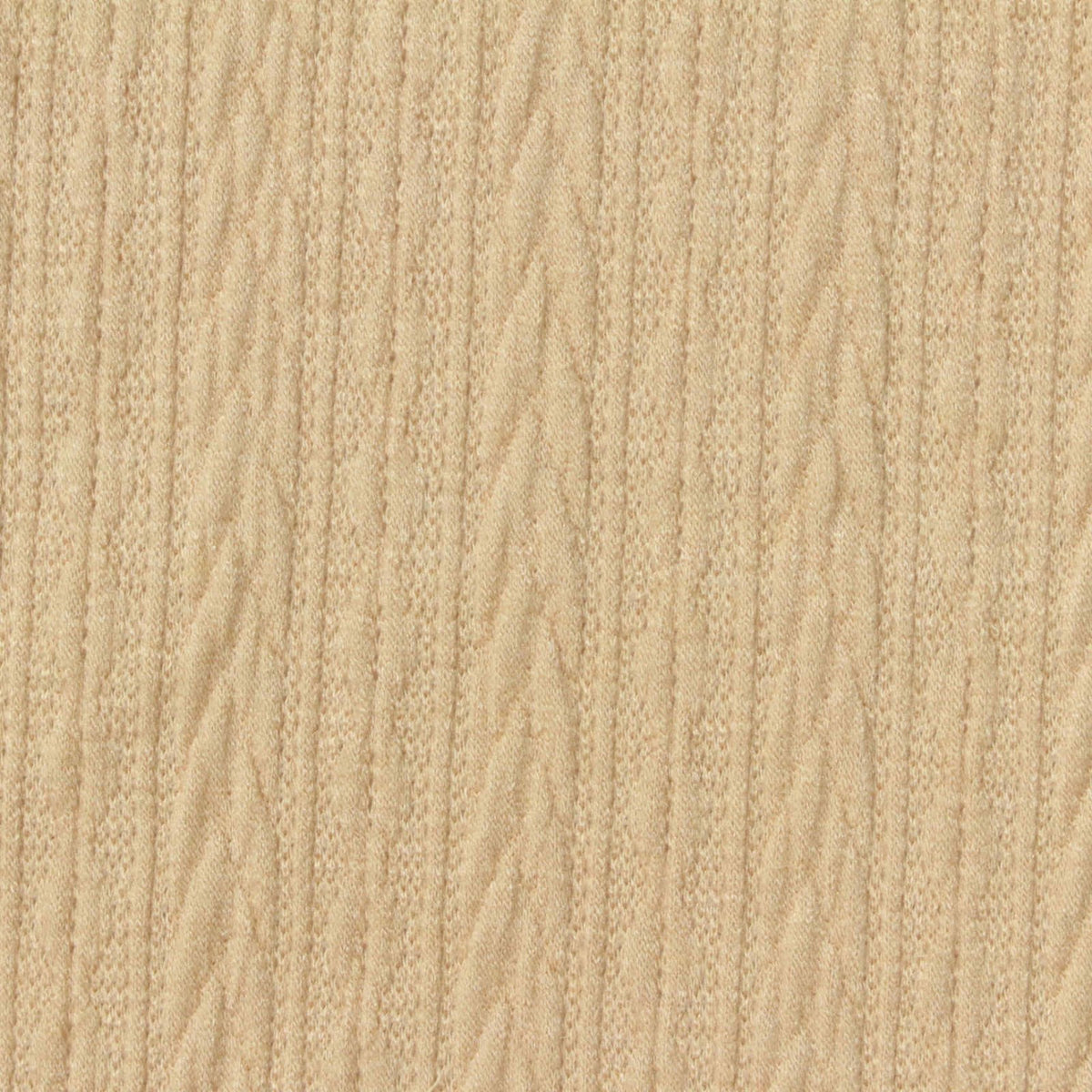Beige Textured-Stripe Jacquard, Viscose-Nylon