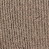 Heathered Beige Marl Rib Knit, Polyester