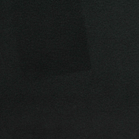 100% Polyester Fleece Fabric, 350 gsm, 166 cm — Black