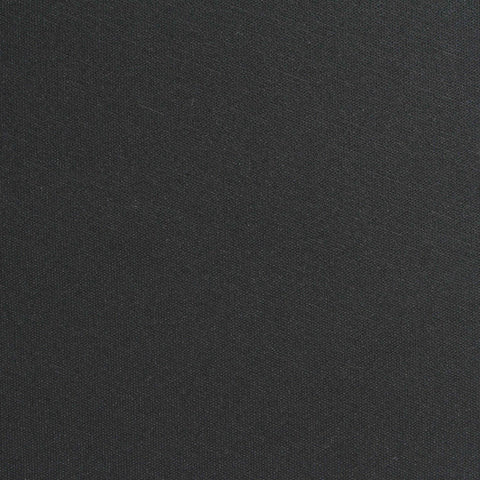 Polyester Viscose Stretch Scuba Knit Fabric, 310 gsm, 160 cm — Black