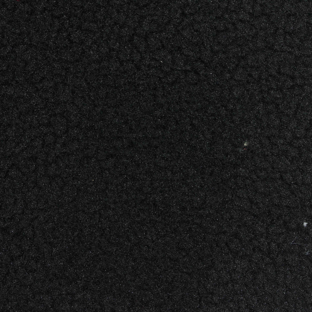 100% Polyester Fleece Fabric, 400 gsm, 165 cm — Black